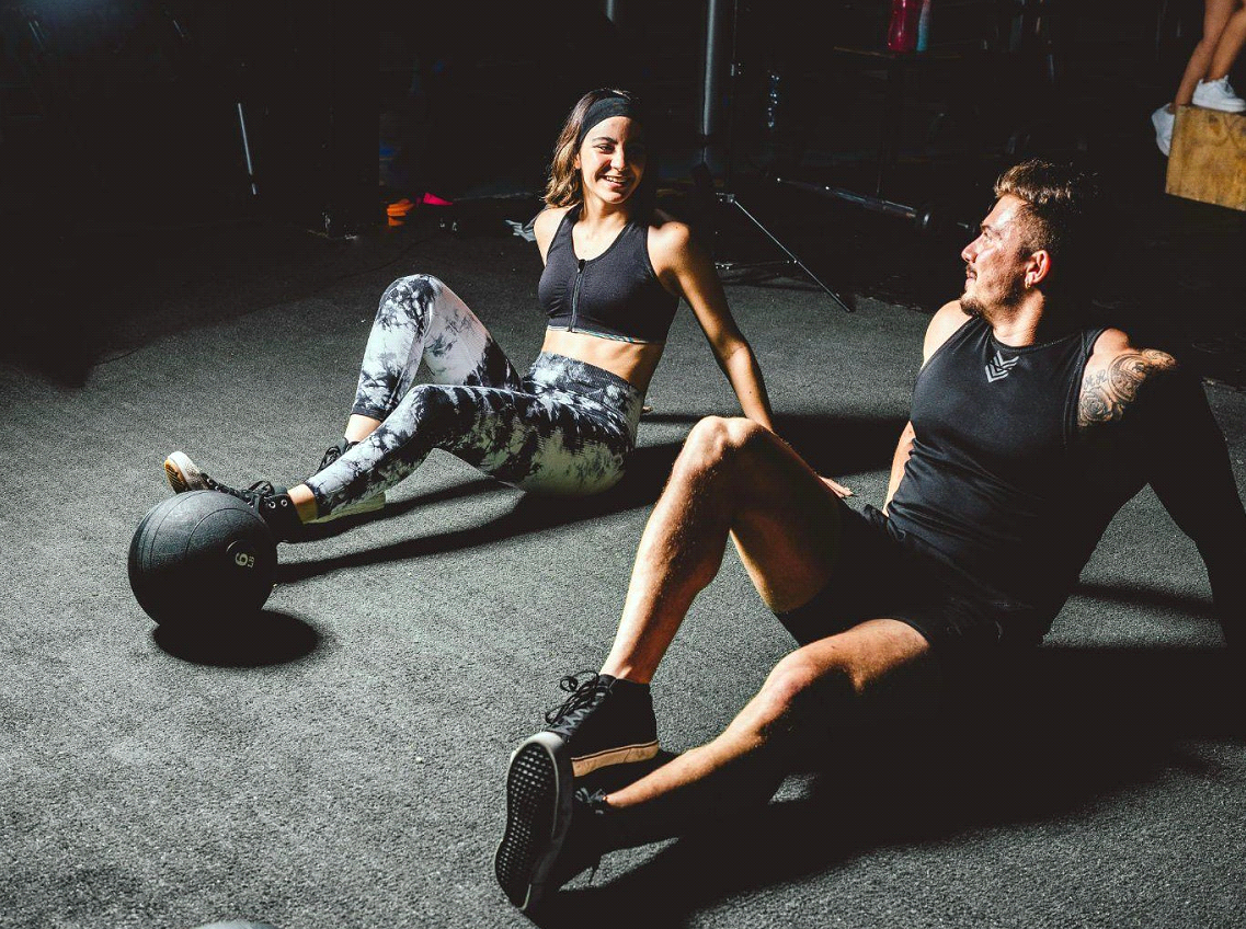 HIIT class in Houston gym